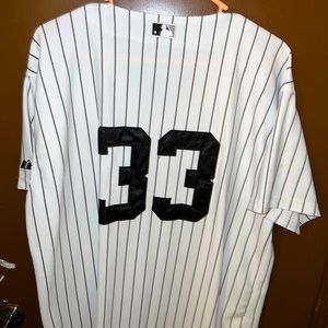 A vintage New York Yankees jersey
